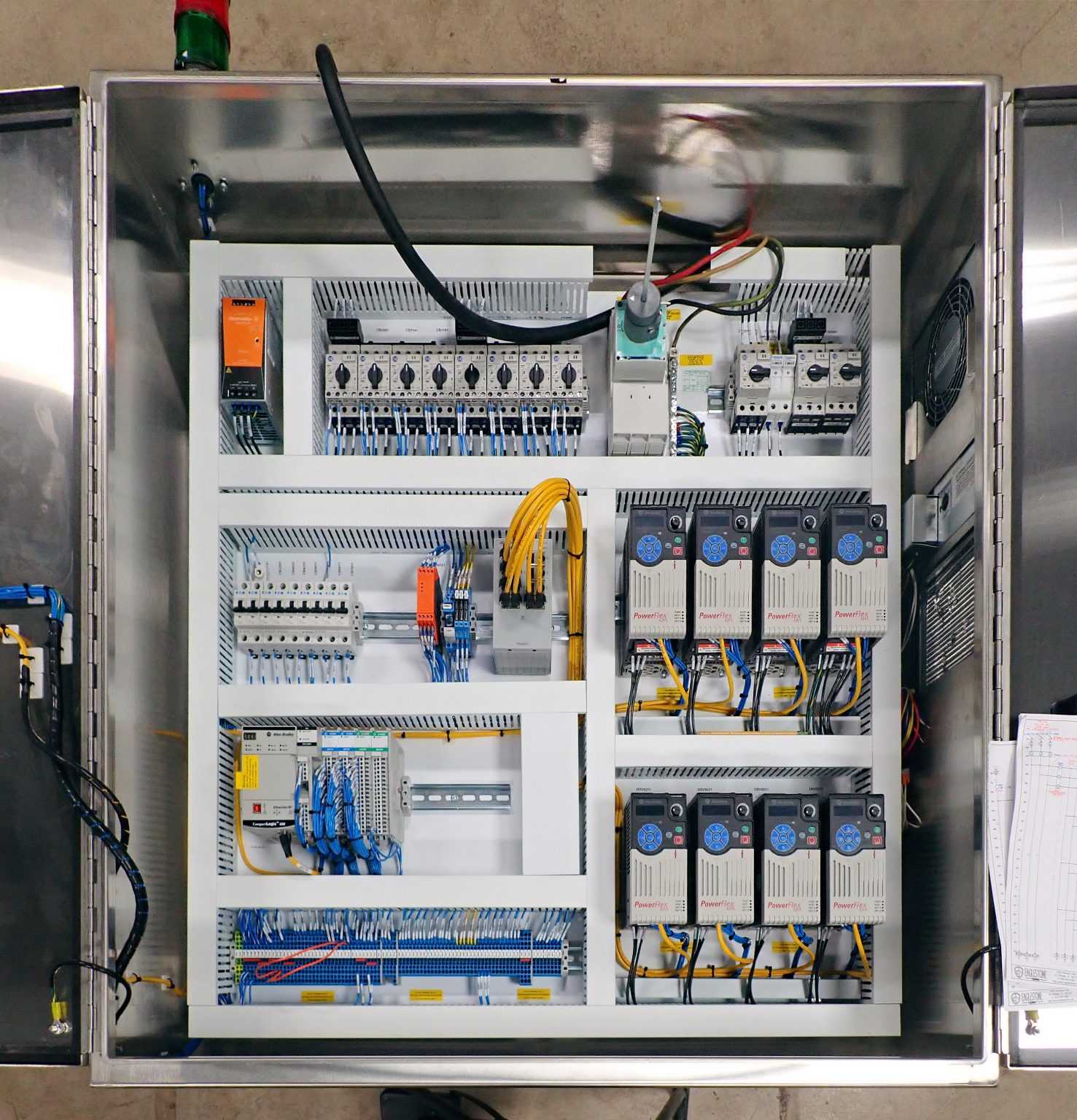 PLC Control Panel & Low Voltage (LV) Switchgears Design & Supply